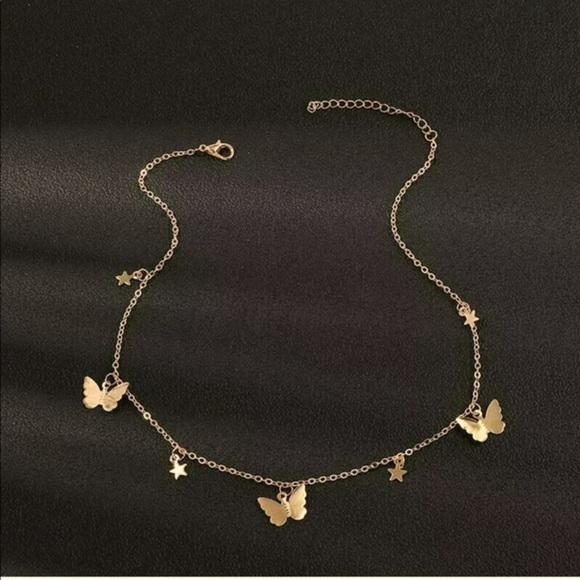 New Butterfly Star Boho Women Fashion Clavicle Ros - Picture 2 of 3